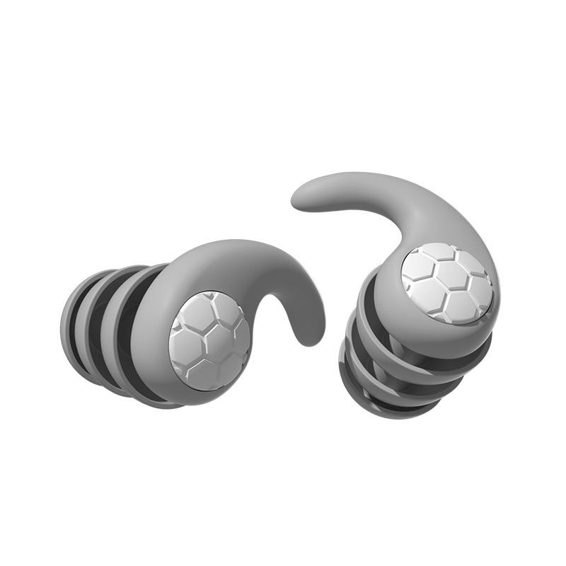 Bouchons d’Oreilles Antibruit Étanches en Silicone