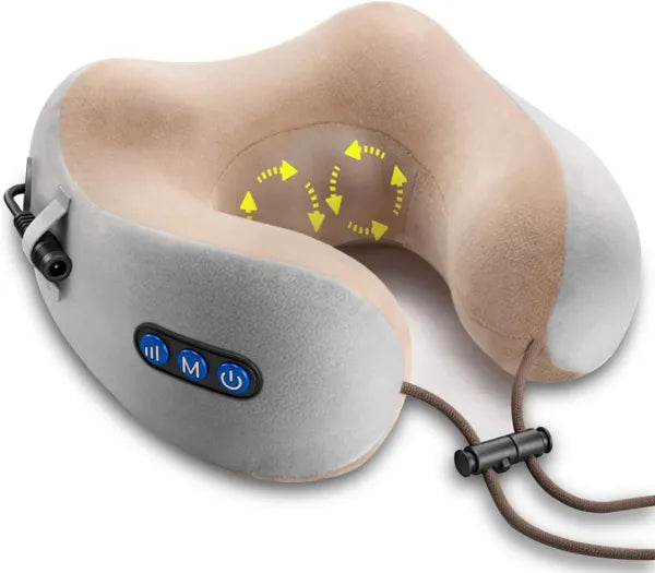 Oreiller de Massage Chauffant Électrique
