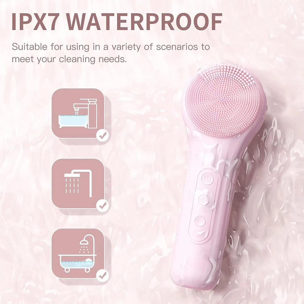 Brosse Nettoyante Visage Sonique Étanche