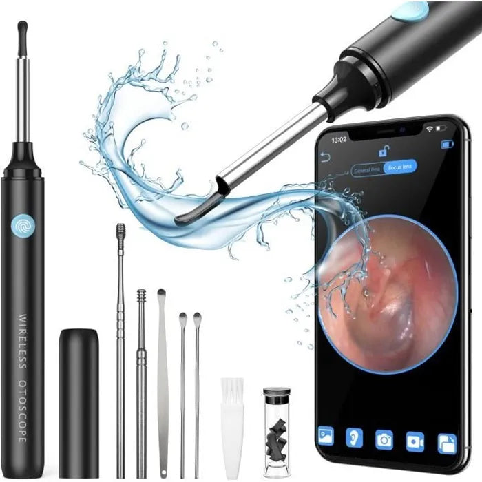Nettoyeur Auriculaire Visuel Sans Fil