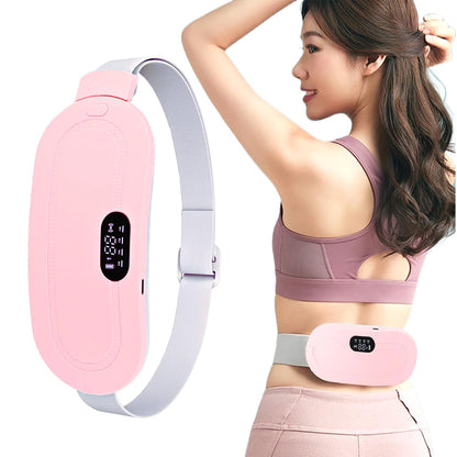 Ceinture Chauffante & Vibrante pour Crampes Menstruelles