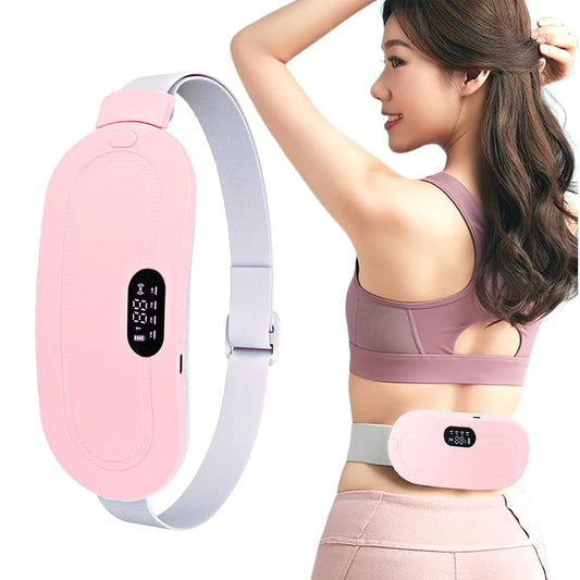 Ceinture Chauffante & Vibrante pour Crampes Menstruelles