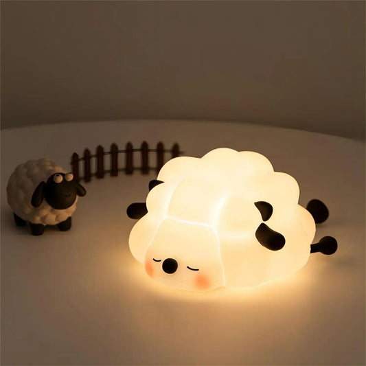 Veilleuse en Silicone Mouton/Panda/Lapin